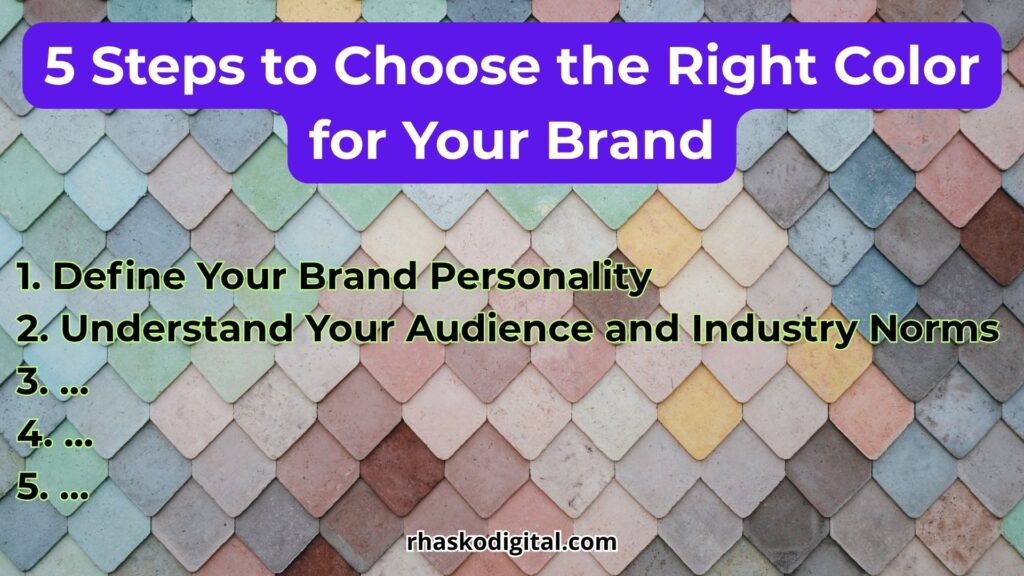 Color Psychology in Marketing by Rhasko Digital - 3