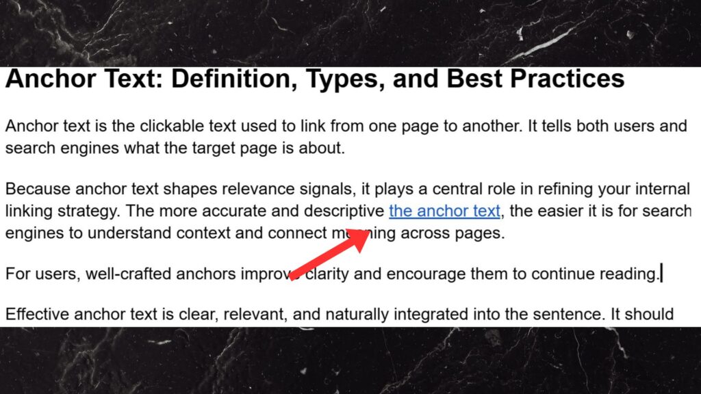 Anchor Text - Rhasko Digital