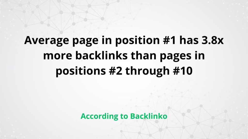 Page 1 have many backlinks
